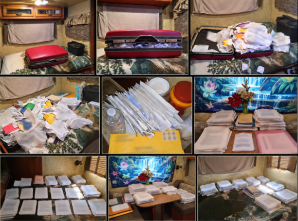 Just one archive of some of my old creative writing The suitcase was one of my physical archives of the creative writings I did during one of my prison bids.